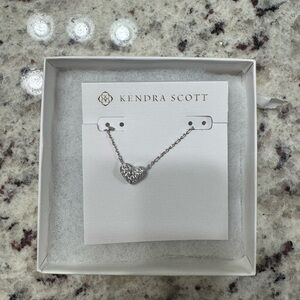 Kendra Scott Silver Pendant Necklace